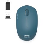 Souris sans fil - port designs - 900545 collection ii - 2. 4 ghz - bleu profond