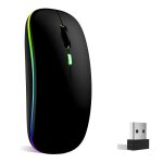 Souris sans fil rechargeablesouris rétroéclairée de 7 couleurs avec mini récepteur usb de 24 ghz - portable ... Souris sans fil rechargeablesouris rétroéclairée de 7 couleurs avec mini récepteur usb de 24 ghz - portable ...