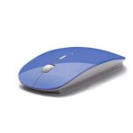 Souris ultra plate pour pc acer sans fil usb universelle capteur optique 3 boutons couleurs - couleur:bleu ...