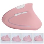 Souris verticale - vvikizy - modle rose - ergonomique - rechargeable - 4 niveaux de dpi