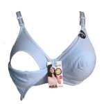 Soutien gorge allaitement 95c bleu sans armatures non rembourrés lingerie femme Soutien gorge allaitement 95c bleu sans armatures non rembourrés lingerie femme