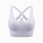 Soutien - gorge femme marque luxe belle poitrine sous - vtement yoga sport grande taille haut en coton ...