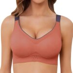 Soutien gorge de sport pour femmes - marque - modèle - orange - respirant - yoga Soutien gorge de sport pour femmes - marque - modèle - orange - respirant - yoga