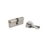Sp - cylindre de serrure � double entr�e tiger 6 dynamic 30x30mm nickel� anti - arrachement anti - per�age ...
