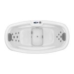 Spa 2 places blanc perl - 14 jets - l210 x p110 x h74 cm - systme balboa - samoa iv