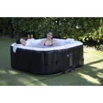 Spa gonflable avec bandeau led sunspa - ac02 - led - 185 x 65 cm - 6 places - carré (avec filtre cadenas ... Spa gonflable avec bandeau led sunspa - ac02 - led - 185 x 65 cm - 6 places - carré (avec filtre cadenas ...