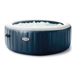 Spa gonflable intex - blue navy - 216 x 71 cm - 6 places - rond - 28432ex