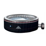 Spa gonflable montana rond noir - 4 places
