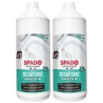 Spado lot de 2 flacons 1 l dcap choc rnovateur wc