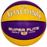 Ballon de basket - spalding - super flite ball 76930z - jaune - mixte - adulte