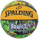 Spalding graffiti ball 84374z unisexe jaune ballons de basket