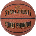 Ballon de basket - spalding - street phantom - taille 7 - caoutchouc - adhrence souple