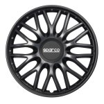 Sparco jeu enjoliveurs de roues 15 pouces gris