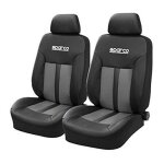 Plastrons - sparco - s - gray line - universels - gris - installation rapide