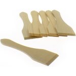 Spatules en bois pour appareil � raclette - home equipement - x6 - bois naturel - �vite de br�ler les ...