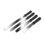 Spatule droite inox manche polypro - ecoprof 30 cm