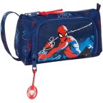 Spiderman neon trousse avec poche amovible remplie pour enfants idale pour les enfants dge scolaire ...