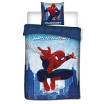 Parure de lit enfant - spiderman - spidey - housse de couette 140x200 cm - taie d?oreiller 65x65 cm - ...