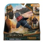 Spin master pack dragon et viking 25 cm gronk dragons movie