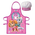Spin master - tablier de cuisine + toque pour enfant - pat patrouille - 3 / 8 ans - brm008229
