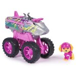 Spin master vhicule + figurine rescue wheels stella la pat patrouille