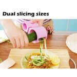 Spirale coupe lgumes fruit shred cutter slicer peeler cuisine outil slicer julienne cutter + aiguiser ...