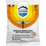 Spirales r�pulsives anti - moustiques - home defense - hdspir - 10 spirales + 1 support
