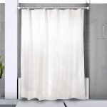 Barre tringle pour rideau de douche ou baignoire extensible sans perçage en alu kreta 75 - 125cm finition ... Barre tringle pour rideau de douche ou baignoire extensible sans perçage en alu kreta 75 - 125cm finition ...