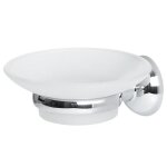 Spirella porte - savon mural campagne - 11x12x4cm - chromé blanc givré Spirella porte - savon mural campagne - 11x12x4cm - chromé blanc givré