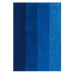 Spirella tapis de bain four 55x65 cm - bleu Spirella tapis de bain four 55x65 cm - bleu