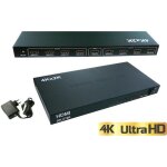Splitter hdmi 1. 4b - 8 ports - boitier m�tal r�solution 4k (2160x3840)