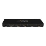 Splitter vido hdmi 4k 4 ports - startech - st124hd4k - rsolution 3840x2160 - son surround 7. 1