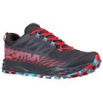 Chaussures de trail running - la sportiva - lycan gtx - femme - carbone hibiscus - respirantes