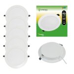 Spot encastrable led downlight panel extra - plat 12w - lampesecoenergie - blanc froid 6000k - 850 lm ...