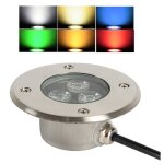 Spot encastrable led exterieur terrasse trs mince 3w spot led encastrable exterieur ip68 tanche corps ...