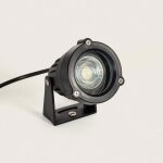 Spot extérieur gu10 aluminium avec piquet simba noir Spot extérieur gu10 aluminium avec piquet simba noir