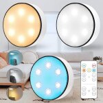 Spot led couleur sans fillumiere de vitrine rechargeable usb lampe de placard avec telecommande et adhésif ... Spot led couleur sans fillumiere de vitrine rechargeable usb lampe de placard avec telecommande et adhésif ...