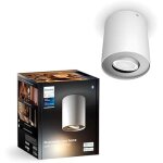 Spot led - philips hue - ambiance pillar - �clairage intelligent - design minimaliste - blanc