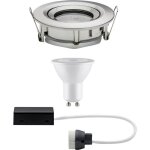 Paulmann nova spot encastrable pour salle de bains led gu10 7 w ip65 fer (bross) spots - ligne de spots ...