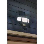 Spot solaire � 3 t�tes tr�s �clairante avec d�tecteur de pr�sence - 1000lm - galix