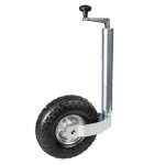 Spotlight roue jockey gonflable sans collier - diamètre : 48 mm - acier Spotlight roue jockey gonflable sans collier - diamètre : 48 mm - acier