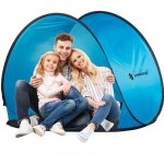 Springos tente pop - up cabine dessayage de plage tente de plage avec plancher bb enfants compacte ...
