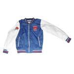 Blouson lger style teddy - srk - evans1016 - garon 10 / 16 ans - marine - coupe - vent