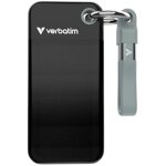 Ssd portable - verbatim - 2to - usb 3. 2 gen 2 - couleur noir gris - garantie 3 ans