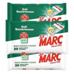 St marc serpilli�res jetables d�sinfectantes et antibact�riennes 20 serpilli�res jetables lot de 3