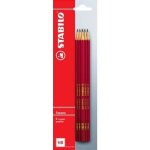 Stabilo 6 crayons graphites swano - hb - bout gomme
