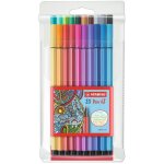 Stylos feutres - stabilo - pen 68 - lot de 20 pièces - encre inodore - pointe ogive - 10 mm Stylos feutres - stabilo - pen 68 - lot de 20 pièces - encre inodore - pointe ogive - 10 mm