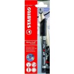 Stabilo stylo - feutre permanent write - 4 - all pointe fine noir