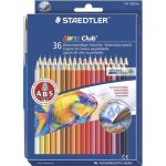 Crayons aquarellables - staedtler - 36 couleurs - mine solide - forme hexagonale Crayons aquarellables - staedtler - 36 couleurs - mine solide - forme hexagonale