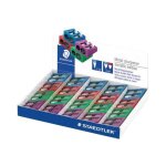 Staedtler 510 20 taille - crayon 2 trous assortiment de couleurs m�tallis�es m�tal (pack de 20)
